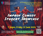 Improv Comedy Showcase, 7:30pm Friday 14 June 2024